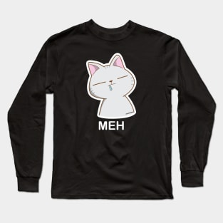 MEH cat Long Sleeve T-Shirt
